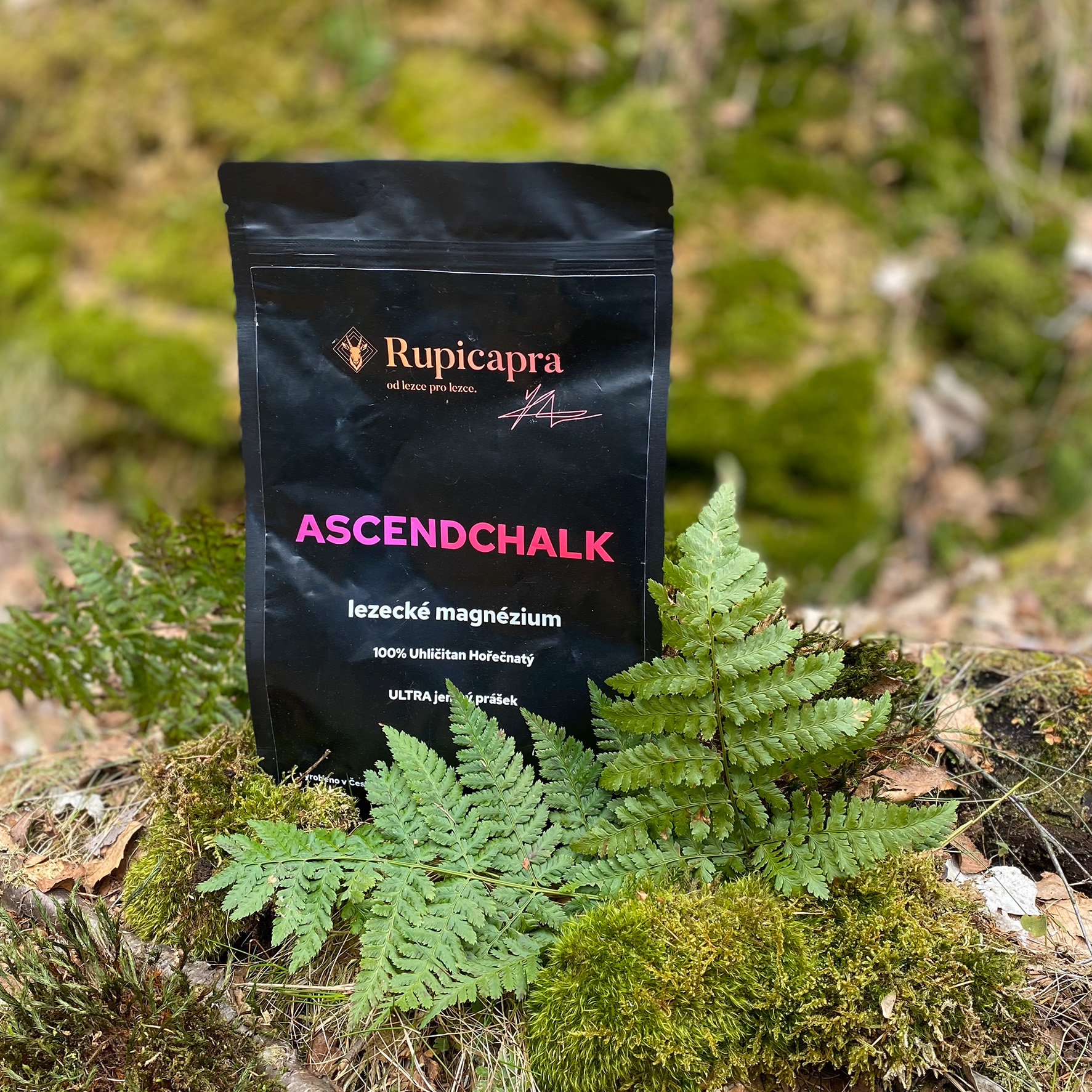 100% čisté magnezium na lezení - balení 300g - AscendChalk